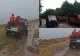 Salvamont Sibiu, misiune dificilă în Munții Cindrel. Un turist italian a fost rănit în timpul timpul unei curse de enduro. VIDEO