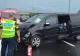 Accident pe autostrada A1 în Hunedoara: o mamă și doi copii au fost transportați la spital 