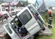 Accident pe DN17, la Câmpulung Moldovenesc: doi oameni au ajuns la spital după ce o autoutilitară a părăsit carosabilul