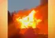 Incendiu devastator la o pensiune din Râșnov: clădirea a fost mistuită de flăcări