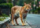 Panică la Fălticeni: un râs se plimbă nestingherit pe străzi. Jandarmeria a pornit în căutarea animalului