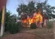 Explozie urmată de incendiu într-o casă din Botoșani. Un bărbat a ajuns la spital cu arsuri