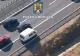 Lecție publică pentru un șofer indisciplinat: surprins pe banda de urgență, filmat din elicopter și făcut viral de Poliția Română - VIDEO