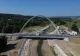 Video: Podul spectaculos cu cel mai mare arc parabolic din România a trecut testul de rezistență și este gata de inaugurare