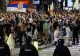 Video. Serbia, paralizată de proteste violente. Manifestanții pro-Vucic s-au luat la bătaie cu cei ai opoziției, iar poliția a fost depășită numeric