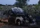 Urmărire ca în filme cu poliția: un tânăr fără permis a fost arestat după ce mașina i-a luat foc