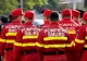 Incendiu puternic în Arad: patru remorci cu cauciuc au luat foc. A fost emis mesaj RO-Alert