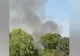 Incendiu de proporții la Grădina Zoologică din București. Au ars peste 2.000 de metri pătrați: 11 autospeciale la fața locului