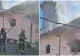 Incendiu de proporții la o biserică din Galați. Pompierii intervin contra cronometru