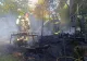 Incendiu puternic la o cabană din Parâng. Pompierii au mers pe jos pentru că nu se poate ajunge cu autospecialele