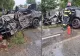 Grav accident rutier: un BMW făcut praf, două persoane rănite. Șoferul luptă pentru viață
