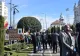 Incident revoltător la Carei: Jandarmii i-au alungat pe cei care purtau tricolorul românesc din apropierea premierului Bolojan