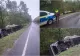 TIR încărcat cu pui, răsturnat pe DN 24, în județul Vaslui. Șoferul a fugit de la locul accidentului 