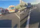 Trafic blocat pe un drum intens circulat din Olt. Două autoutilitare și un TIR, implicate într-un accident soldat cu trei victime