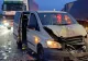 Accident grav, în Giurgiu: 4 victime, după impactul dintre o autoutilitară și un microbuz
