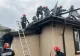  Incendiu la o construcţie lipită de un cămin pentru vârstnici, în Ilfov. O persoană a fost găsită carbonizată FOTO