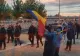 Un nou protest spotan la combinatul siderurgic Galaţi, zeci de angajați sunt în șomaj tehnic prelungit - VIDEO