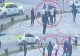 Bătaie cu săbii și topoare în fața unei săli de păcănele din Iași. Scene șocante în plină stradă – VIDEO