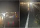 Valea Oltului, „bombardată” de o ploaie de bolovani care a căzut pe șosea, la Boița VIDEO