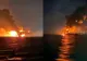 Alertă în largul Mării Negre. Două petroliere din ”flota fantomă” a Rusiei au luat foc