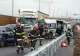 Noul tronson al Autostrăzii Moldovei, „inaugurat” cu un grav accident. Patru oameni au ajuns la spital, circulația este deviată – FOTO