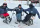 Echipa CAIAC SMILE a reprezentat România la prima sa competiție internațională de sit-ski cu o echipă completă