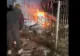 Accident rutier în Ilfov: mașină în flăcări după ce a intrat în stâlp. Cinci victime după ce șoferul de 19 ani a pierdut controlul volanului
