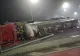O autocisternă cu amoniac s-a răsturnat pe DN5. Traficul, blocat pe sensul spre Giurgiu - FOTO