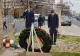 Nicușor Dan a depus o coroană de flori la Monumentul Eroilor Revoluției din București