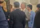 Nicușor Dan nu se leapădă de Matei Păun. Controversatul om de afaceri cu opinii pro-ruse, prezent la recepția de Ziua Națională - VIDEO