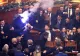 Pumni și torțe în Parlamentul Albaniei. Parlamentarii s-au încăierat din cauza premierului lui Coldea. Video