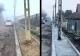 Dorel recidivează. Stâlpi de electricitate amplasați direct pe trotuar. Pietonii sunt nevoiți să meargă pe carosabil, ca să nu îi ia în brațe