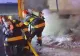 Imagini dramatice pe DN 1: Un TIR încărcat cu plastic a luat foc în mers după explozia unui cauciuc