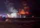 Incendiu violent la o fabrică de polistiren din județul Cluj. Au fost chemați pompieri din mai multe județe – VIDEO