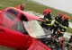 Accident grav în Dolj: cinci răniți după impactul devastator dintre un TIR și două autoturisme. Traficul, blocat complet