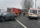 Ambulanță cu pacient, implicată într-un accident rutier în județul Bacău. Cinci persoane au fost rănite