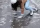 Cum îndepărtezi gheața din curte fără să distrugi cimentul. Metodele simple și eficiente care te scapă de o mare bătaie de cap