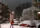 Stockholm sub zăpadă: suedezii merg cu schiurile pe străzile din oraș