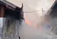 Incendiu de proporții în Prahova. O gospodărie în care era depozitat mult lemn a fost mistuită de flăcări