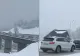 Trafic infernal, în condiții de iarnă grea, pe Valea Prahovei. S‑au format coloane kilometrice – FOTO/VIDEO