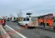 Accident cu 8 victime la Adunații Copăceni: un utilaj CNAIR, lovit în plin de un autoturism. Imagini șocante FOTO&VIDEO