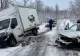 Accident pe DJ 606, în județul Mehedinți: o șoferiță a lovit o autoutilitară, un pasager rănit