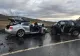 Doi morți într-un accident grav produs pe o șosea din județul Sibiu. Trei persoane au fost încarcerate - VIDEO