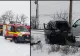 Accident feroviar în Iași: un tren de pasageri a lovit un autoturism. Două persoane, rănite