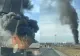 Incendiu de proporții la o vulcanizare din judeţul Sibiu. Traficul pe DN 1, la Veştem, este blocat -VIDEO