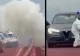Momentul în care un comando înarmat atacă două dube blindate și aruncă traficul în aer pe o autostradă în Italia - VIDEO