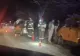 Carambol pe DN71, din cauza zăpezii. Patru mașini au fost implicate, trei oameni au ajuns la spital VIDEO
