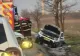 Accident pe DN5, în județul Giurgiu: o autospecială de poliție a ieșit de pe șosea, doi agenți răniți