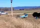 Accident pe „Drumul Morții” E85: O autospecială de poliție s-a răsturnat 