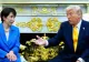 Donald Trump i-a lăsat pe toți cu gura căscată, după ce a făcut o glumă despre Pearl Harbor, chiar cu premierul Japoniei lângă el - VIDEO